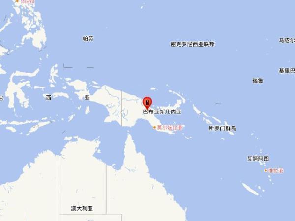 5·6巴布亞紐幾內亞地震