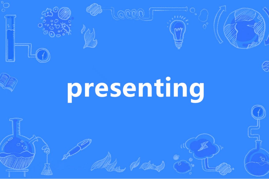 presenting presenting