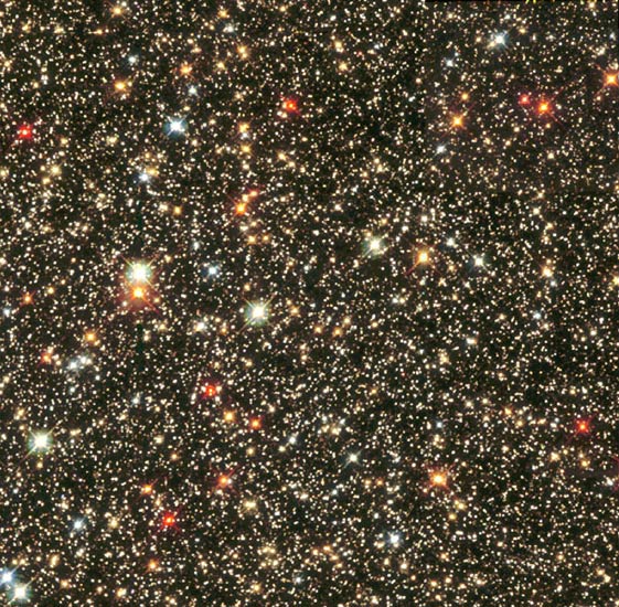 人馬座是聚集大量恆星的星場