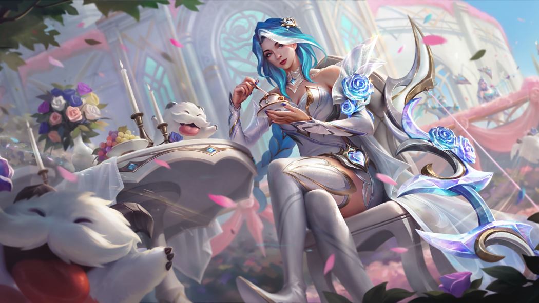 水晶玫瑰(《英雄聯盟手遊》中寒冰射手艾希的一款手遊首發限定皮膚) 水晶玫瑰(《英雄聯盟手遊》中寒冰射手艾希的一款手遊首發限定皮膚)