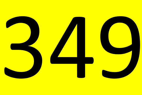 349 349