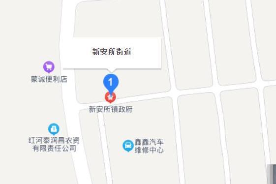 新安所街道 新安所街道