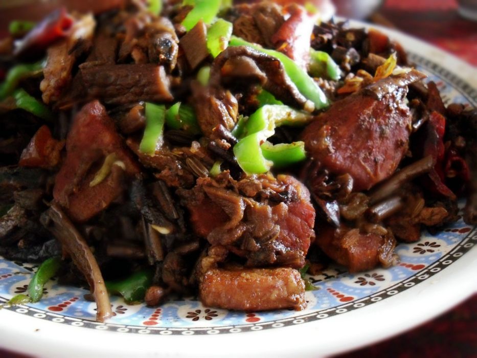 茄乾燒肉 茄乾燒肉