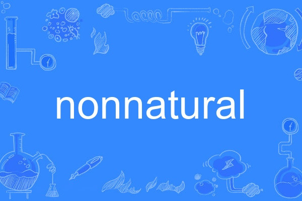 nonnatural nonnatural