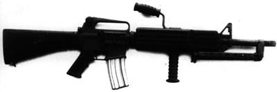 美國柯爾特M16A2式5.56mm輕機槍