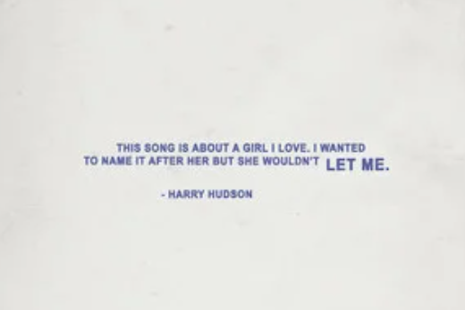 Let Me(Harry Hudson演唱的歌曲) Let Me(Harry Hudson演唱的歌曲)