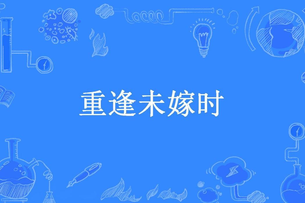 重逢未嫁時(莫染一塵所著小說) 重逢未嫁時(莫染一塵所著小說)