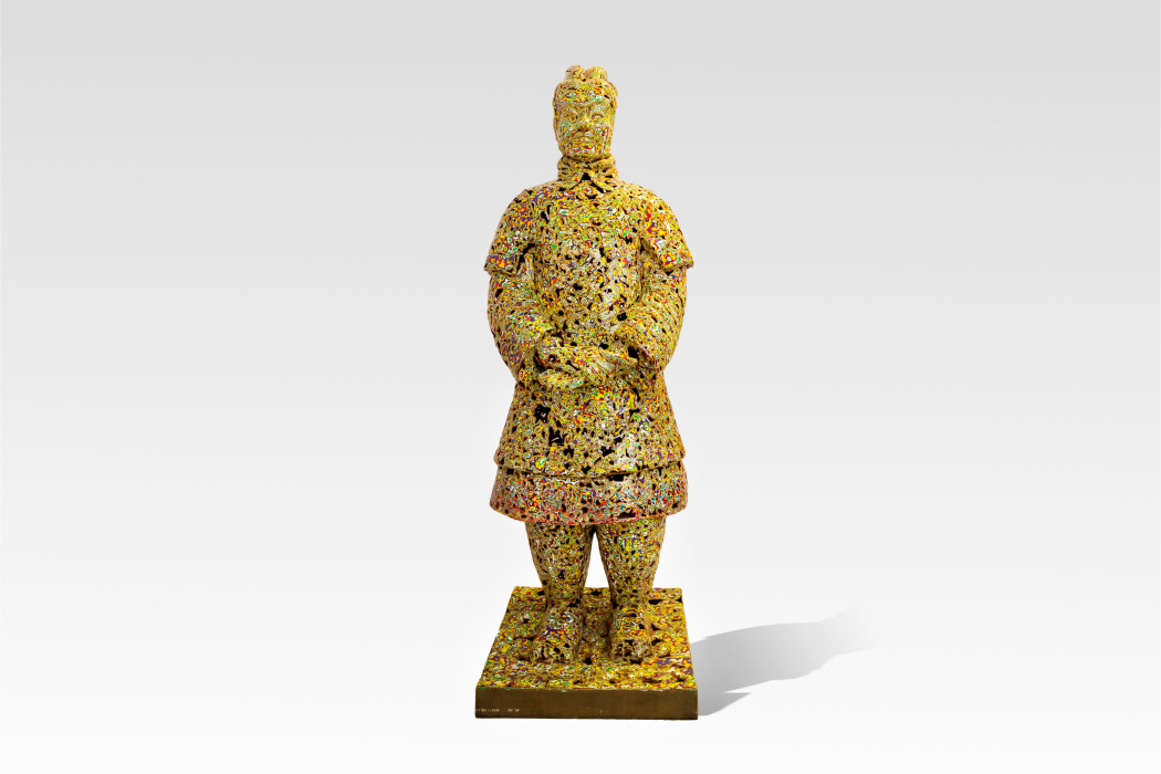 秦俑(朱炳仁創作的熔銅藝術作品) 秦俑(朱炳仁創作的熔銅藝術作品)
