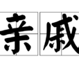 親戚(基礎含義)