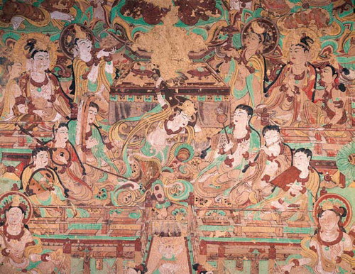 敦煌莫高窟壁畫中的宗教舞蹈