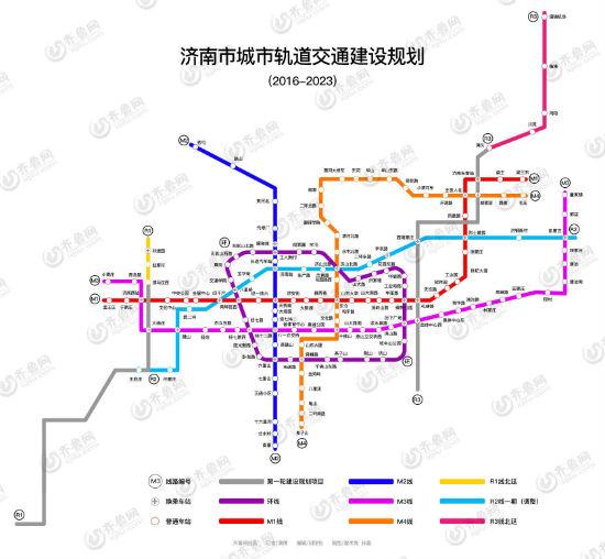 濟南市城市軌道交通建設規劃