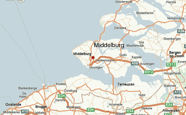 米德爾堡地理位置