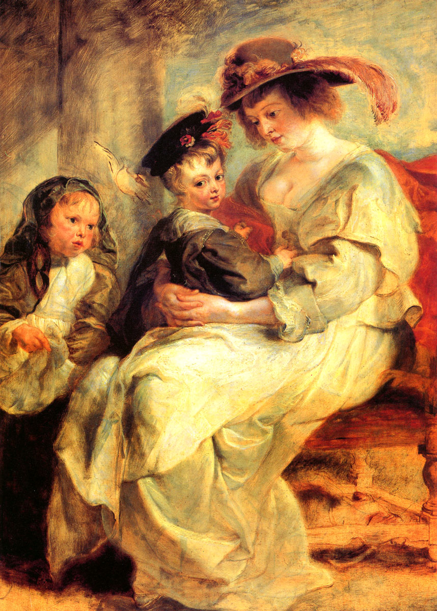 海倫·芙爾曼和她的兩個孩子