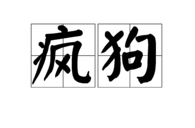 瘋狗(漢語辭彙)