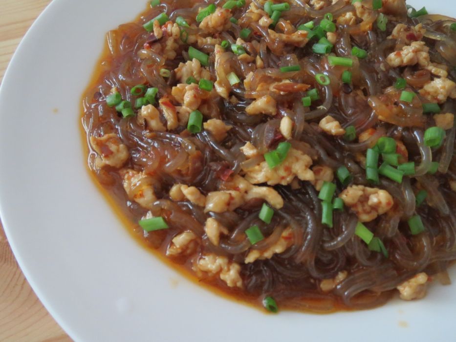 肉末燴冬粉 肉末燴冬粉