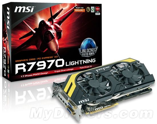微星R7970-2PMD3GD5 微星R7970-2PMD3GD5