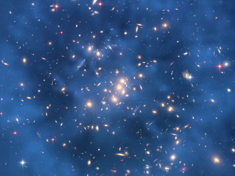 星系團 CL0024+17 的暗物質環