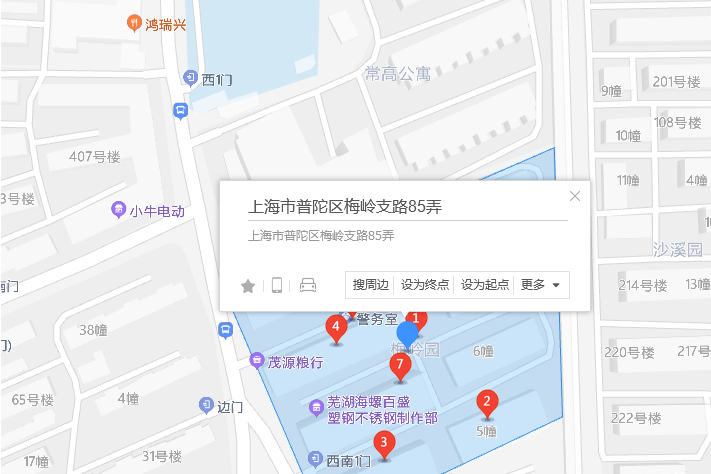 梅嶺支路85弄