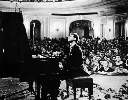 范·克萊本在柴科夫斯基鋼琴比賽中