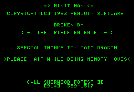 Minit Man Minit Man