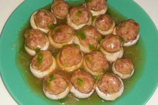 釀肉蘑菇碗 釀肉蘑菇碗