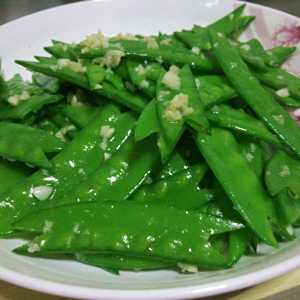 蒜炒荷蘭豆