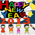 新年填顏色 新年填顏色