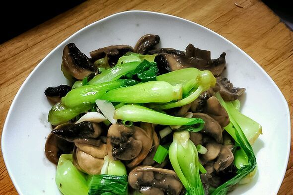 鮮蘑油菜心 鮮蘑油菜心