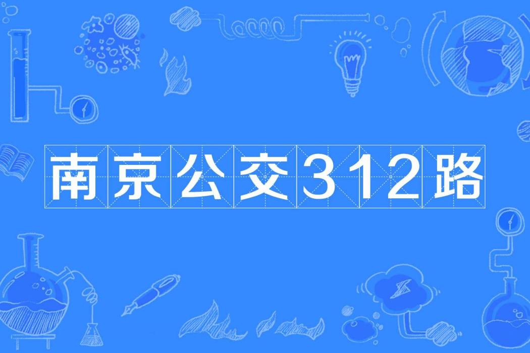 南京公交312路 南京公交312路