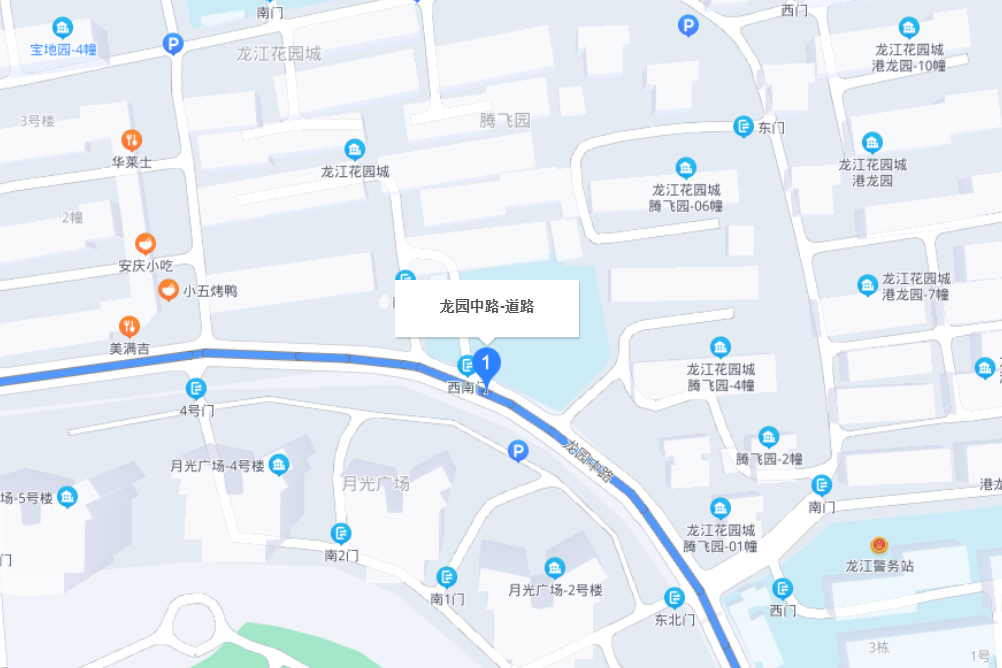 龍園中路 龍園中路