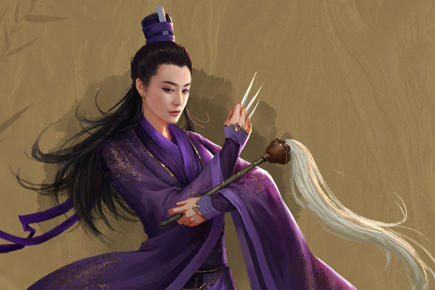 李莫愁(遊戲《新射鵰群俠傳之鐵血丹心》中的俠客) 李莫愁(遊戲《新射鵰群俠傳之鐵血丹心》中的俠客)