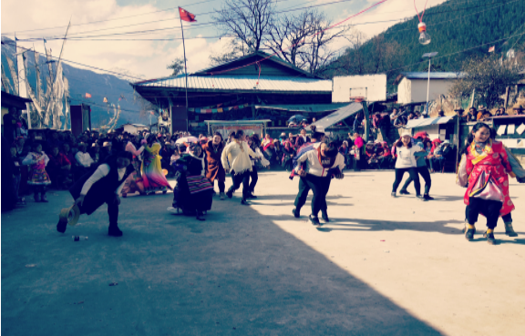 2018年2月下塔林村春節、藏曆新年聯歡活動之運氣球比賽