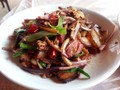 臘肉炒蕨菜