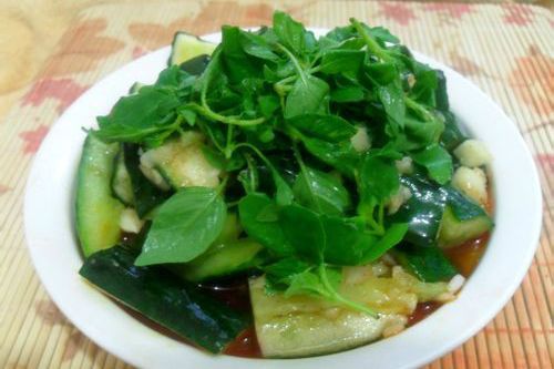 涼拌羅勒 涼拌羅勒