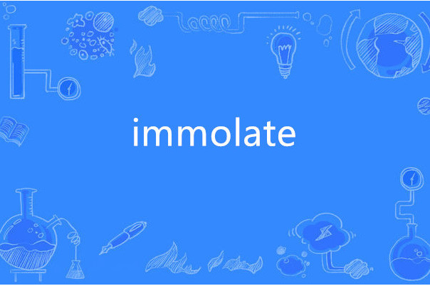 immolate immolate