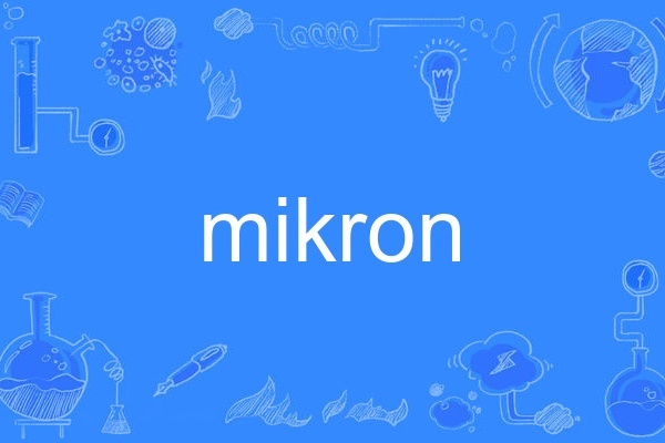 mikron(英語單詞)