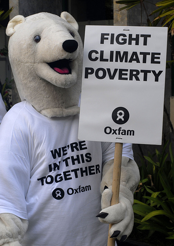 國際樂施會2007年提出“氣候貧窮”
