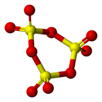γ-SO3分子的結構模型