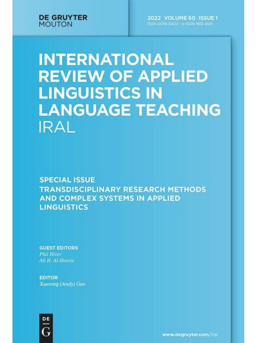 International Review of Applied Linguistics in Language Teaching International Review of Applied Linguistics in Language Teaching