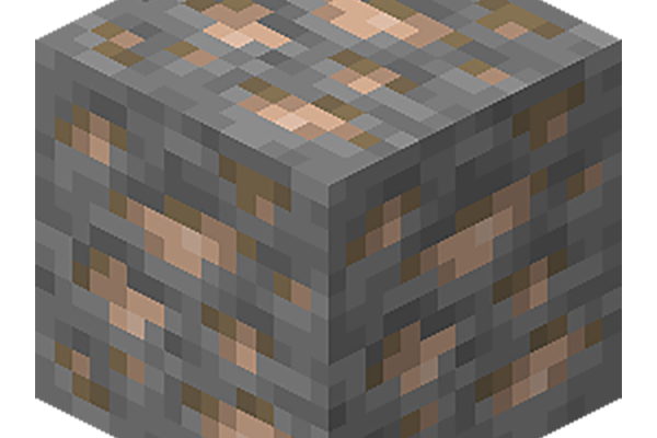 鐵礦石(遊戲《Minecraft》的一種礦石方塊) 鐵礦石(遊戲《Minecraft》的一種礦石方塊)