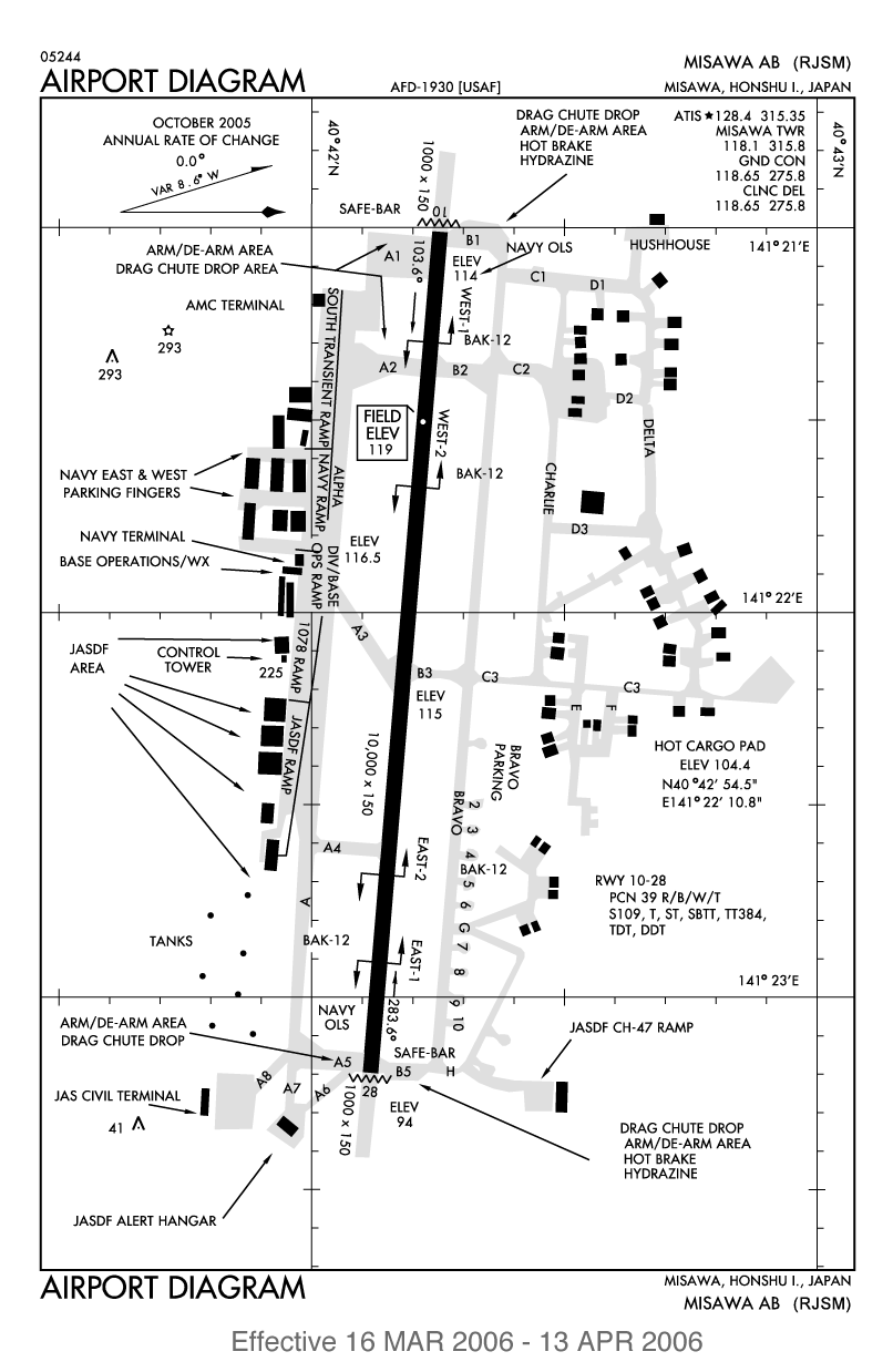 米軍基地圖