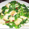 菠菜煎豆腐 菠菜煎豆腐