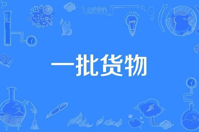 一批貨物 一批貨物