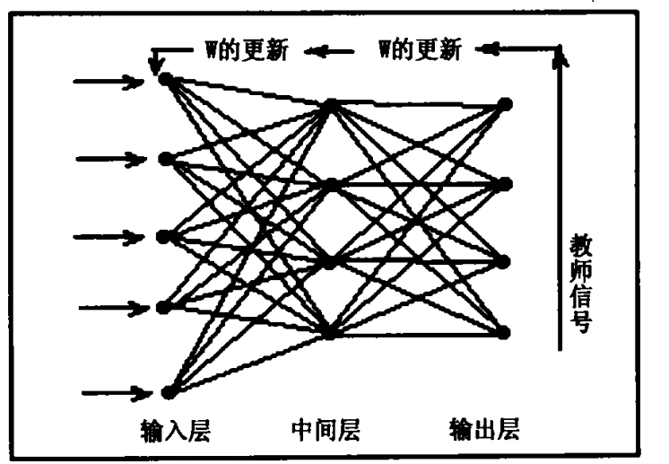 圖1 BP神經網路的拓樸結構