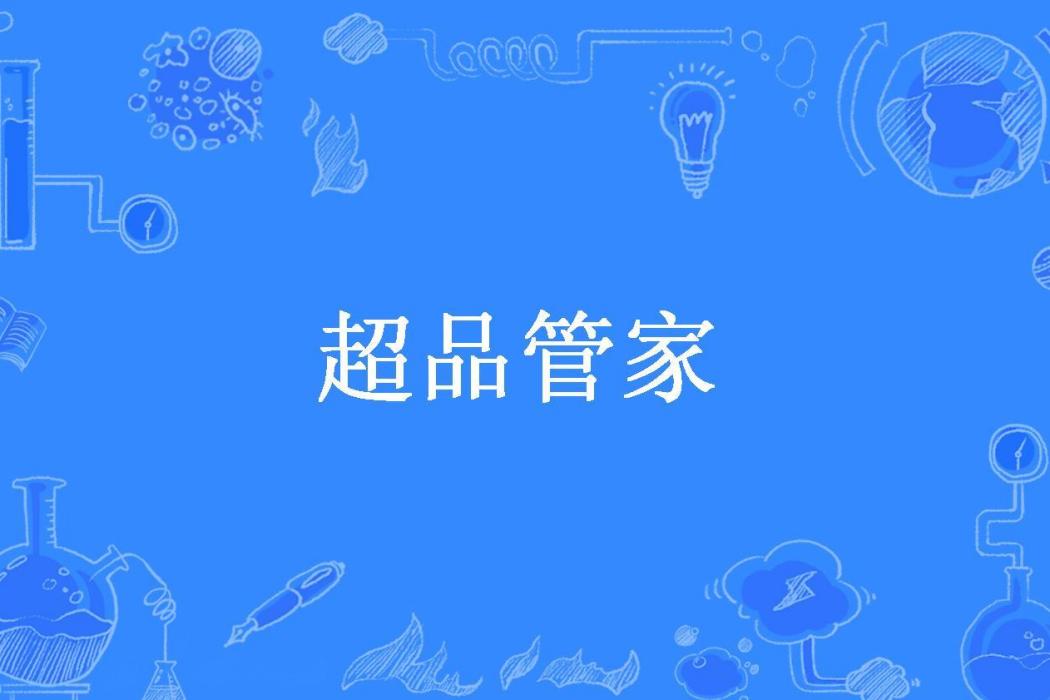 超品管家(溫不凡所著小說)