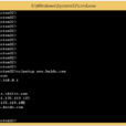 nslookup