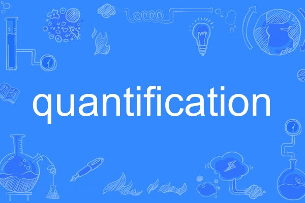quantification quantification
