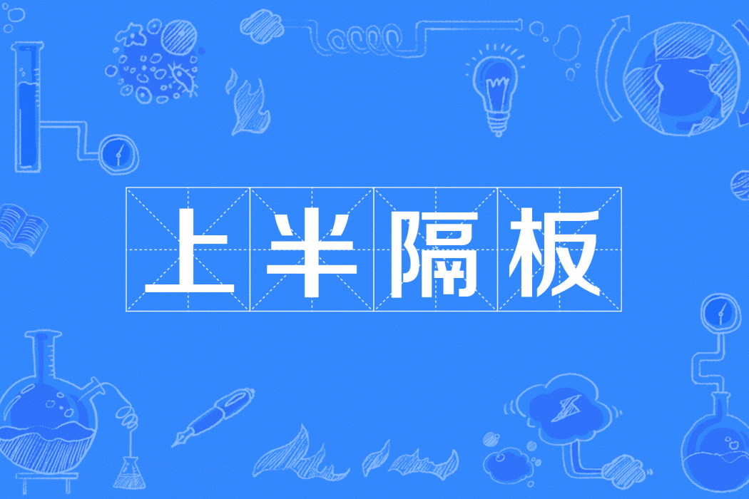 上半隔板 上半隔板