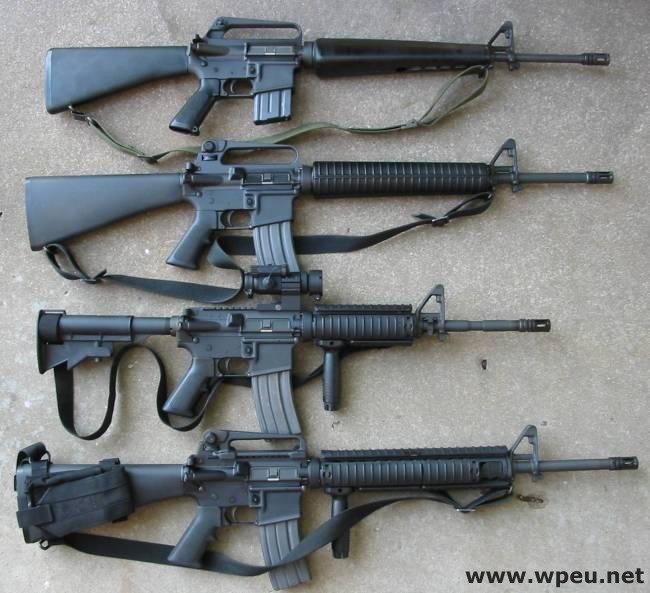 M16小口徑步槍族