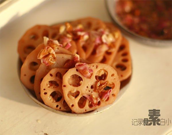 玫瑰糯米藕 玫瑰糯米藕